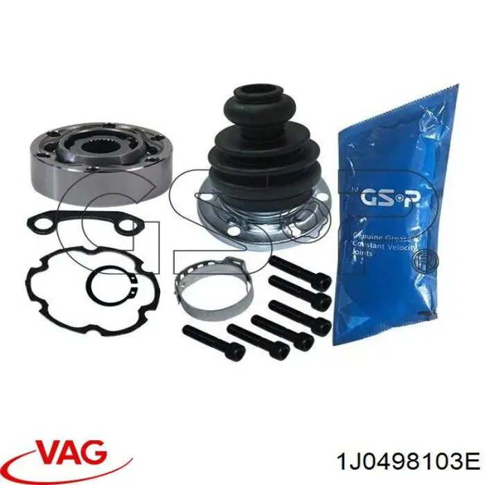 Шарнир угловых скоростей внутренний передний VAG 1J0498103E цена, от 19.76 USD
