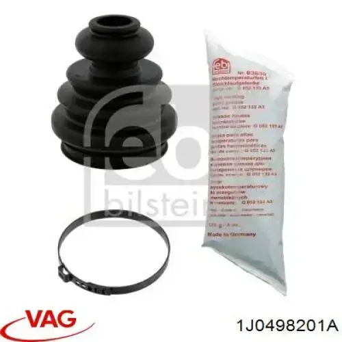 1J0498201A VAG Пыльник гранаты внутренний, правый