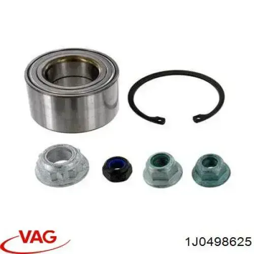 1J0498625 VAG подшипник ступицы передней