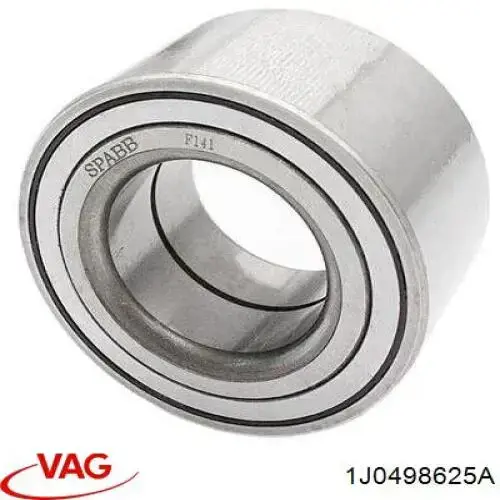 Купить 1J0498625A VAG Подшипник передней ступицы