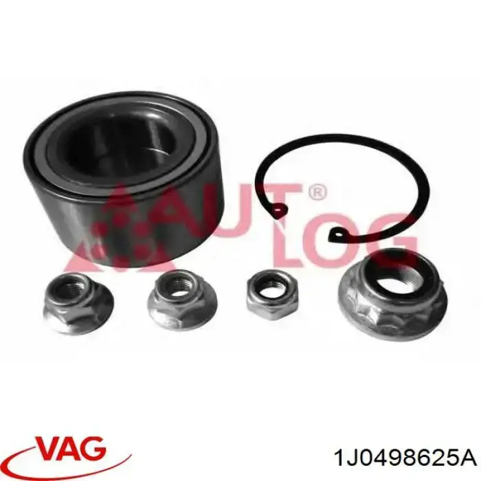 1J0498625A VAG Подшипник ступицы передней