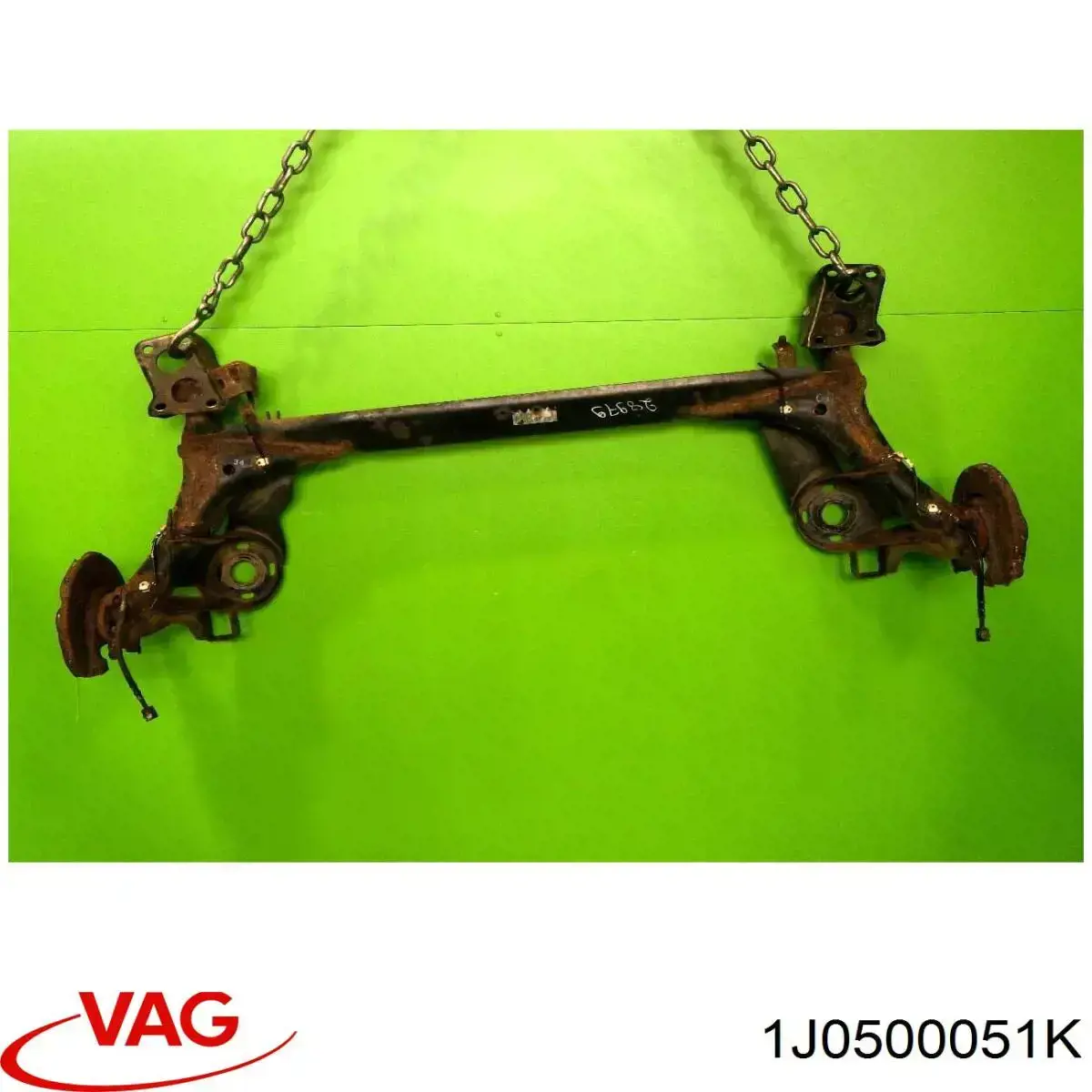 Балка задней подвески поперечная VAG 1J0500051K цена, от 152.03 USD