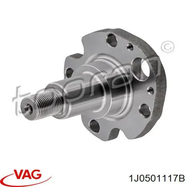 Поворотный кулак задний 1J0501117B VAG