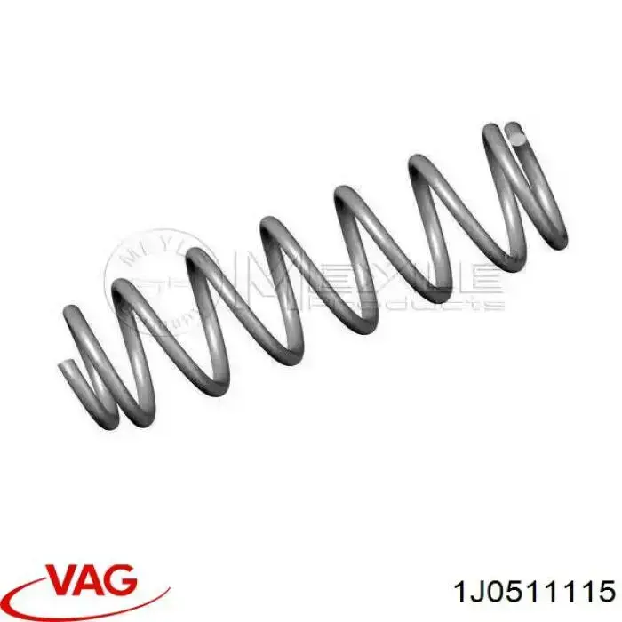 Пружина задняя VAG 1J0511115