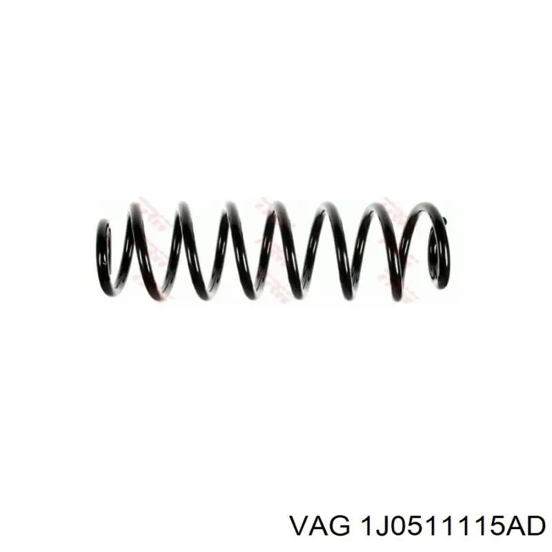 Купить 1J0511115AD VAG Пружина подвески