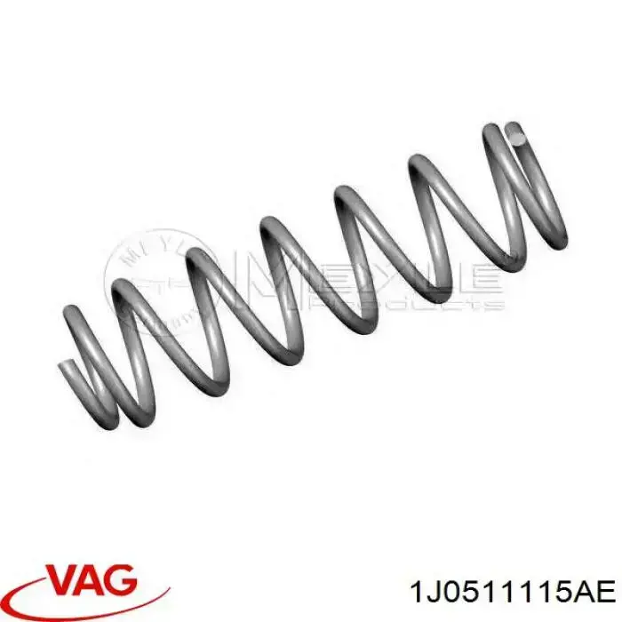 Задняя пружина 1J0511115AE VAG