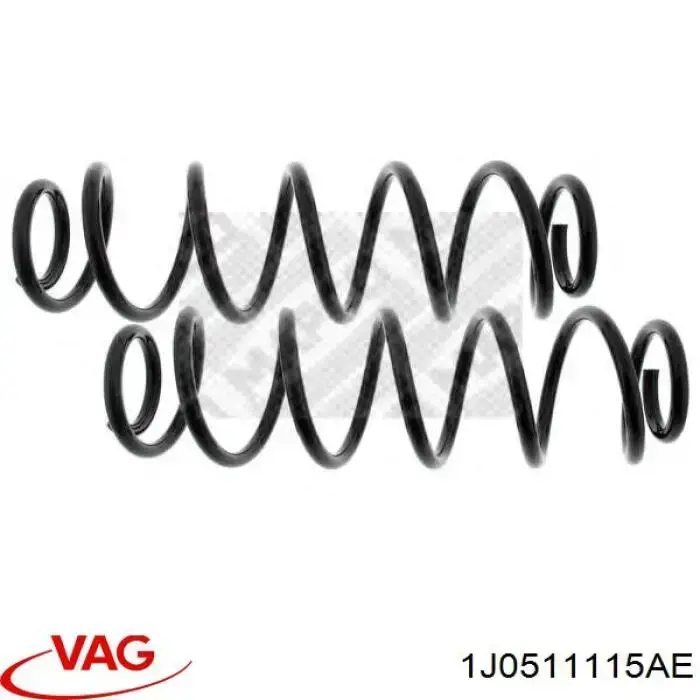Купить 1J0511115AE VAG Пружина подвески