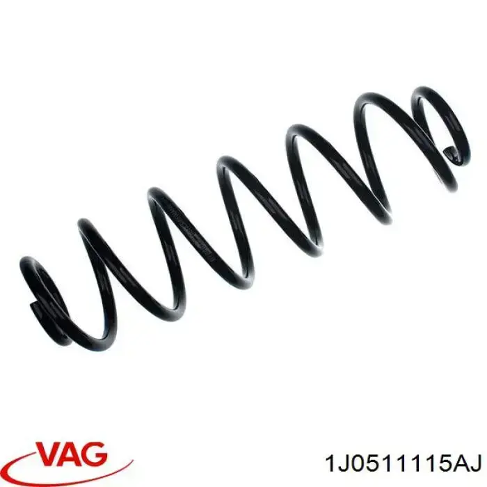 Купить 1J0511115AJ VAG Пружина подвески