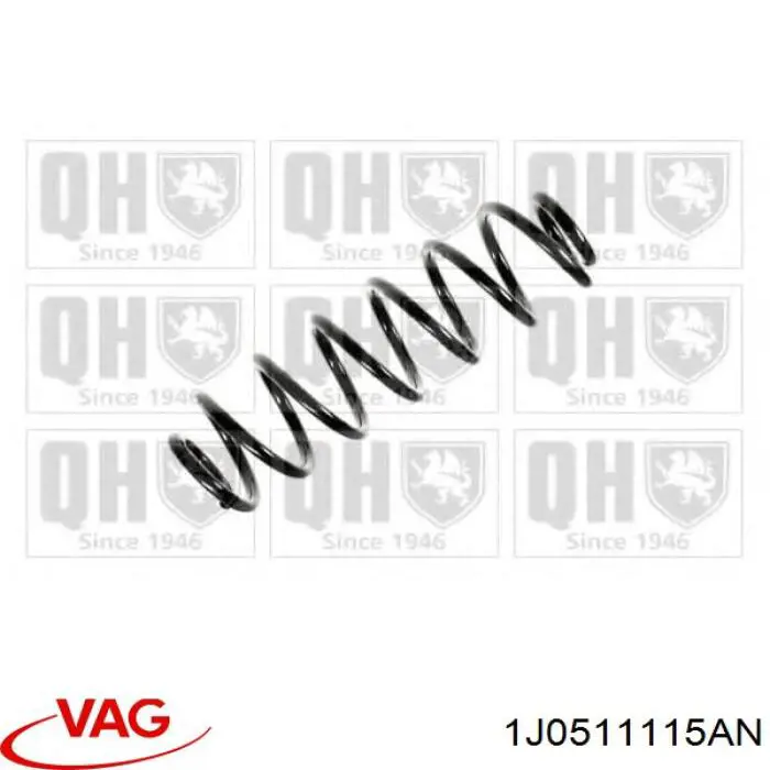 Пружина амортизатора VAG 1J0511115AN цена, от 23.24 USD