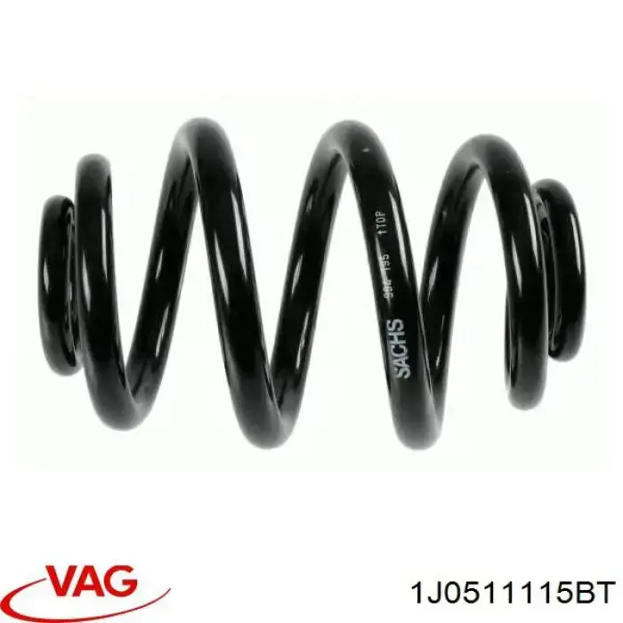 Задняя пружина 1J0511115BT VAG