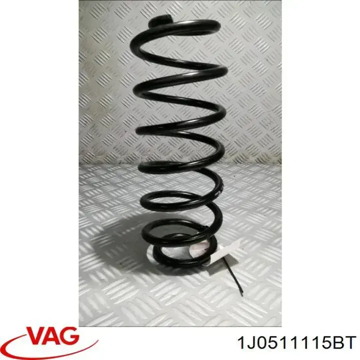 1J0511115BT VAG Пружина подвески задняя