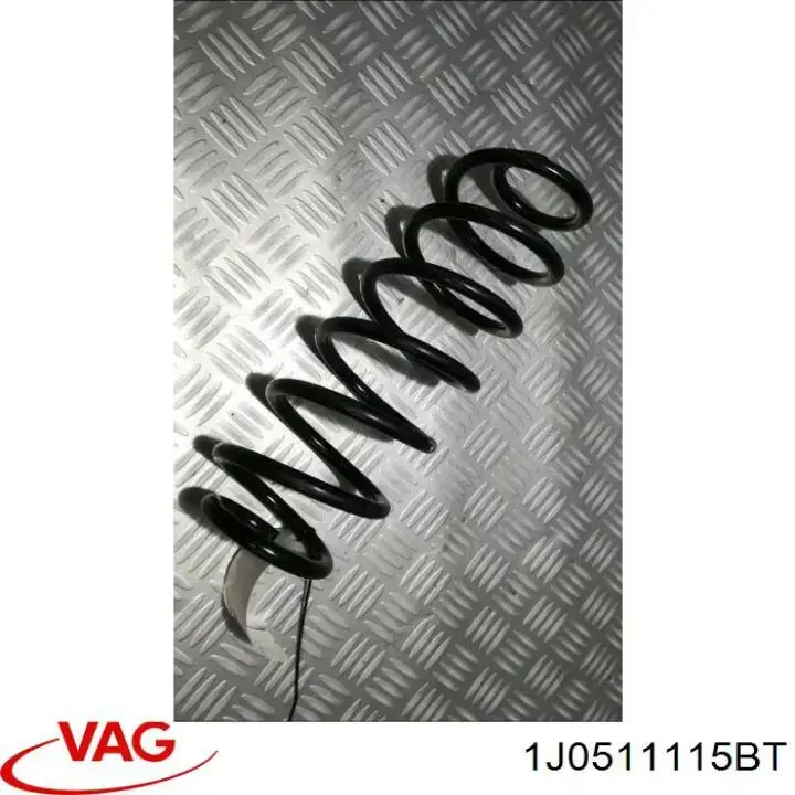 Купить 1J0511115BT VAG Пружина подвески