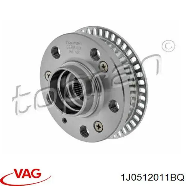 Купить 1J0512011BQ VAG Амортизатор задней подвески