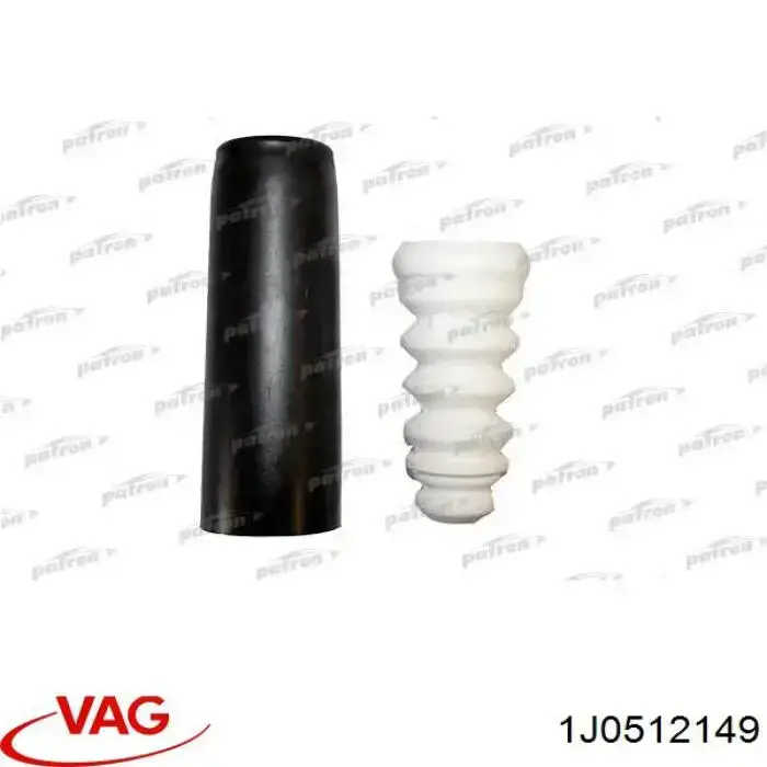 1J0512149 VAG Резиновое кольцо пружины задней