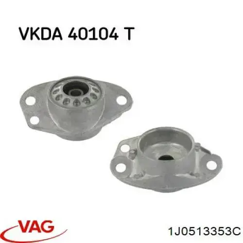 Опора заднего амортизатора VAG 1J0513353C цена, от 11.95 USD
