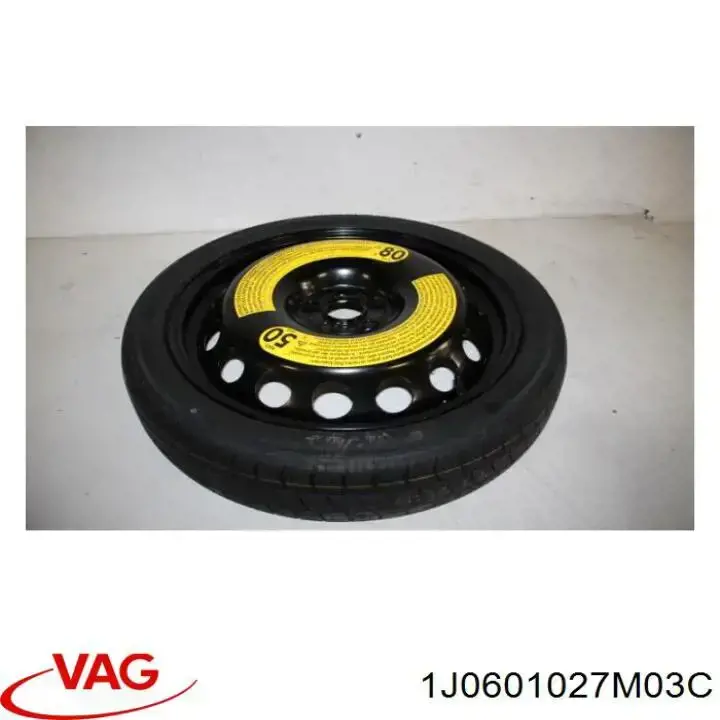 1J0601027M03C VAG Диски колесные стальные (штампованные)