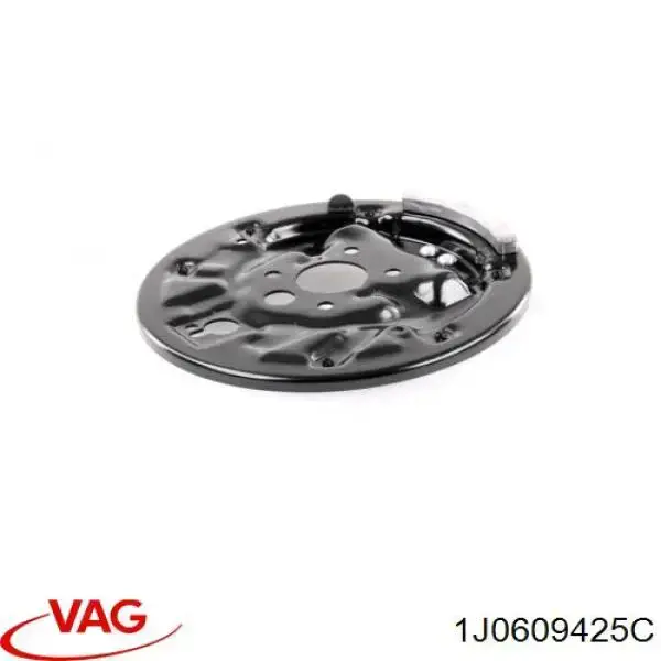 Диск опорный заднего тормозного барабана левый VAG 1J0609425C цена, от 28.56 USD
