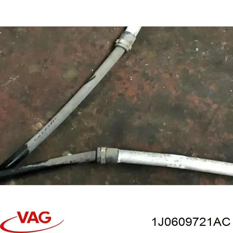 Трос ручного тормоза задний, правый/левый VAG 1J0609721AC