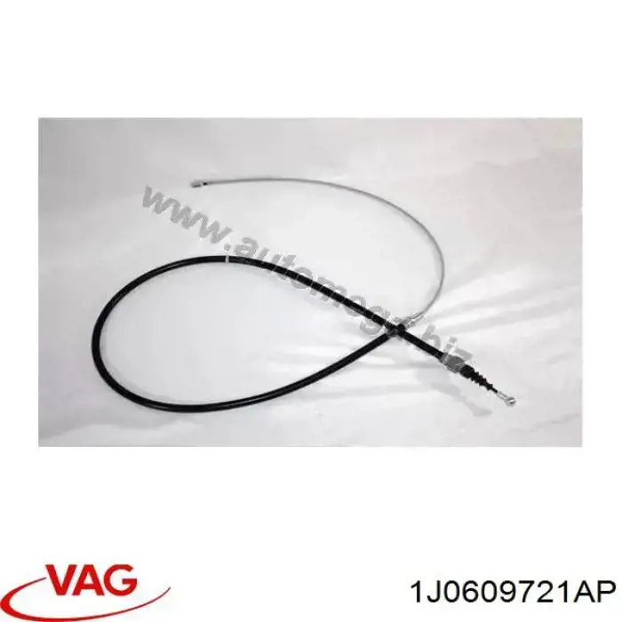 Задний трос ручника VAG 1J0609721AP цена, от 7.34 USD
