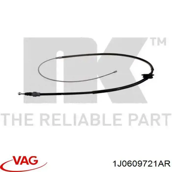 Купить 1J0609721AR VAG Тормоз стояночный