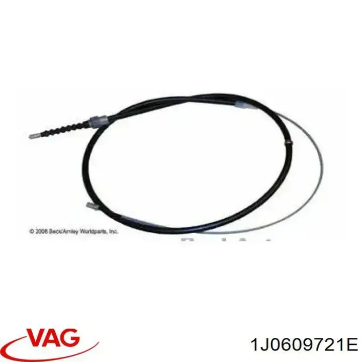 Задний трос ручника VAG 1J0609721E цена, от 7.42 USD
