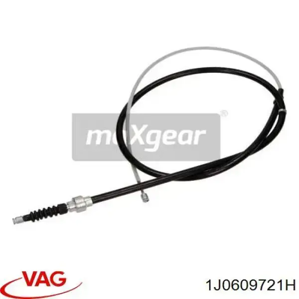 Задний трос ручника VAG 1J0609721H цена, от 7.07 USD