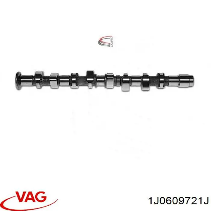 Трос ручного тормоза задний, правый/левый VAG 1J0609721J