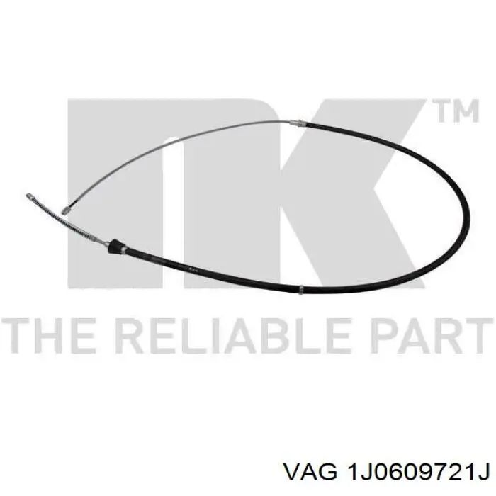 Задний трос ручника VAG 1J0609721J цена, от 8.32 USD