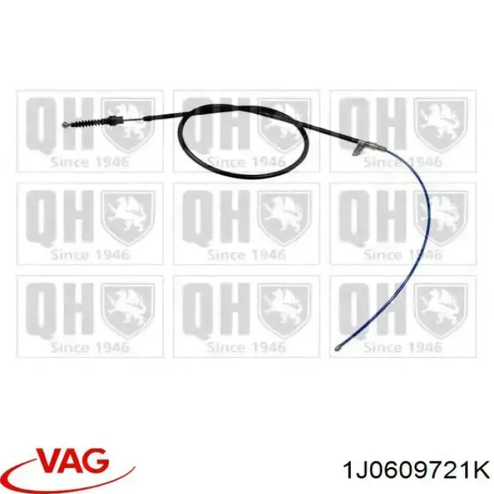 Купить 1J0609721K VAG Тормоз стояночный