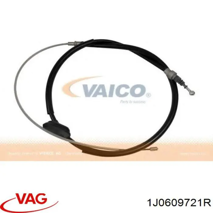 Задний трос ручника 1J0609721R VAG