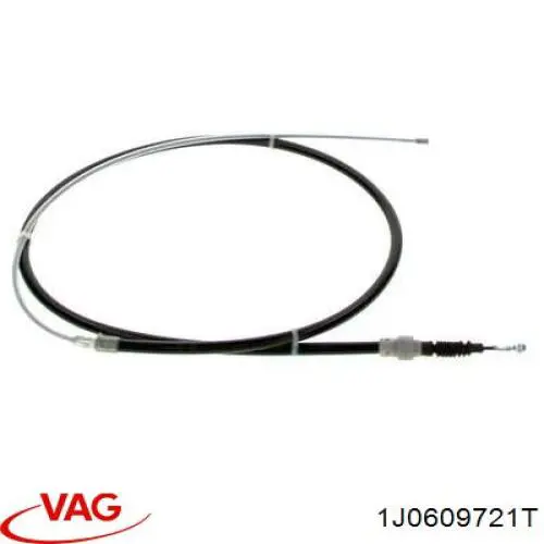 Задний трос ручника 1J0609721T VAG
