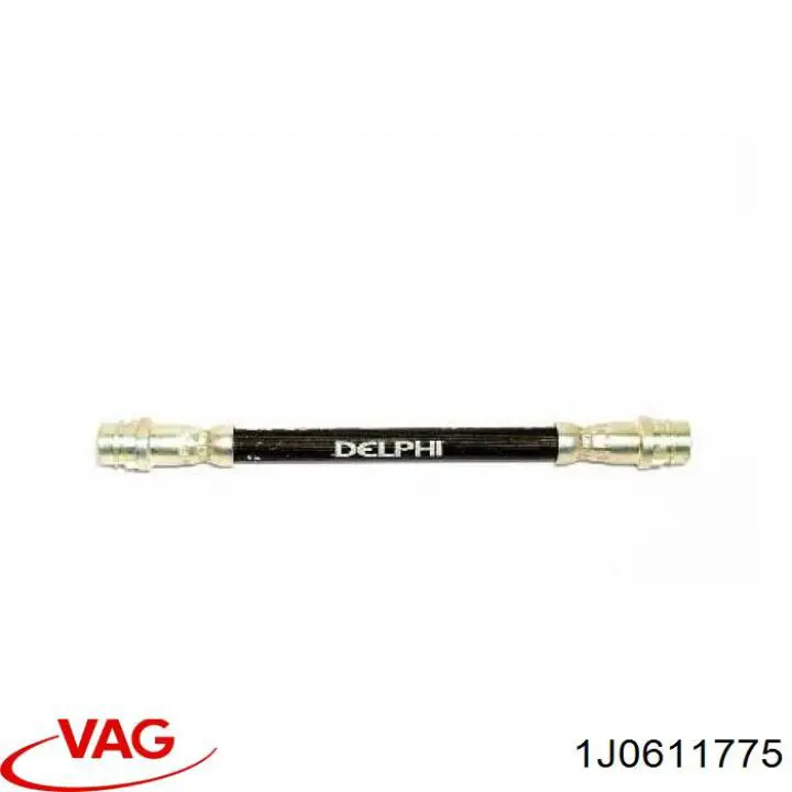 Задний тормозной шланг 1J0611775 VAG