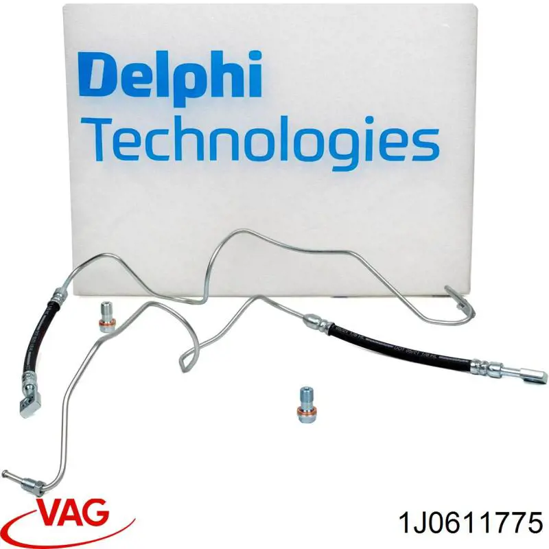 Задний тормозной шланг 1J0611775 VAG