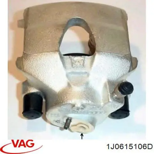 1J0615106D VAG суппорт тормозной передний правый