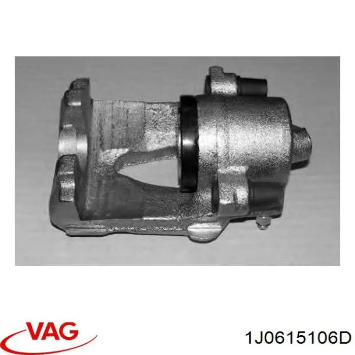 Купить 1J0615106D VAG Суппорт тормозной передний правый