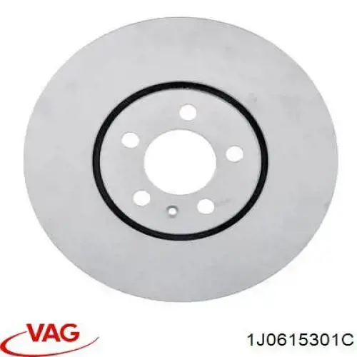 1J0615301C VAG диск тормозной передний