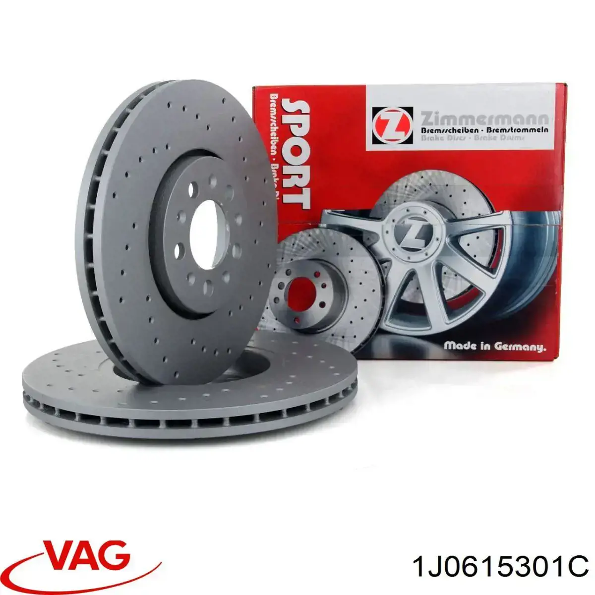 Передний тормозной диск VAG 1J0615301C