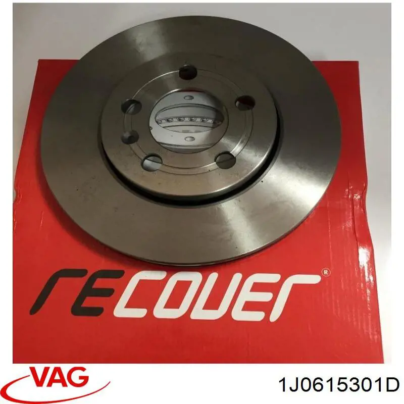 Disco do freio dianteiro 1J0615301D VAG