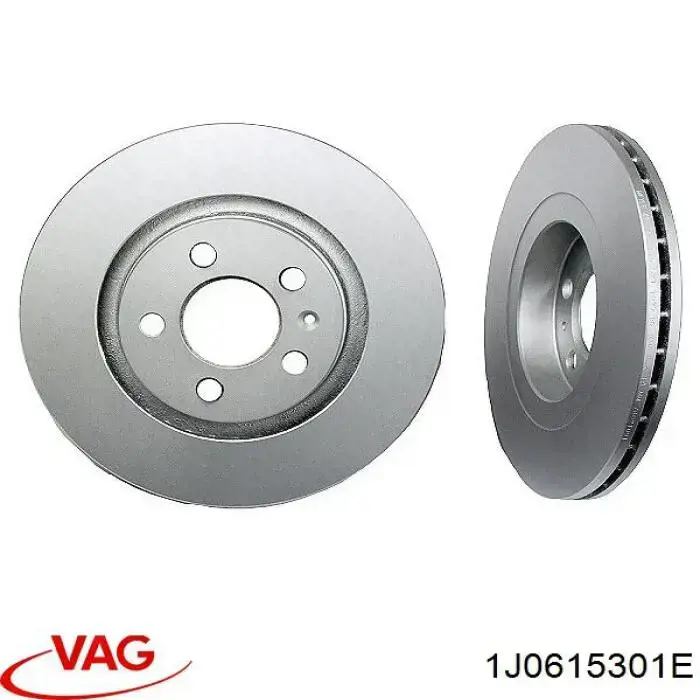 Тормоз дисковый передний VAG 1J0615301E цена, от 19.00 USD