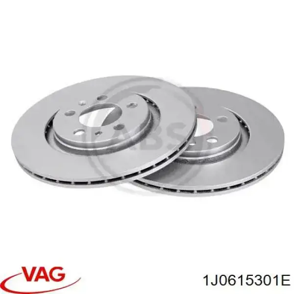 1J0615301E VAG диск тормозной передний