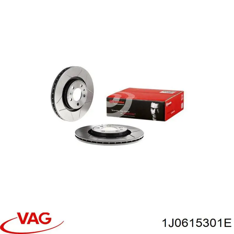 Передние тормозные диски 1J0615301E VAG