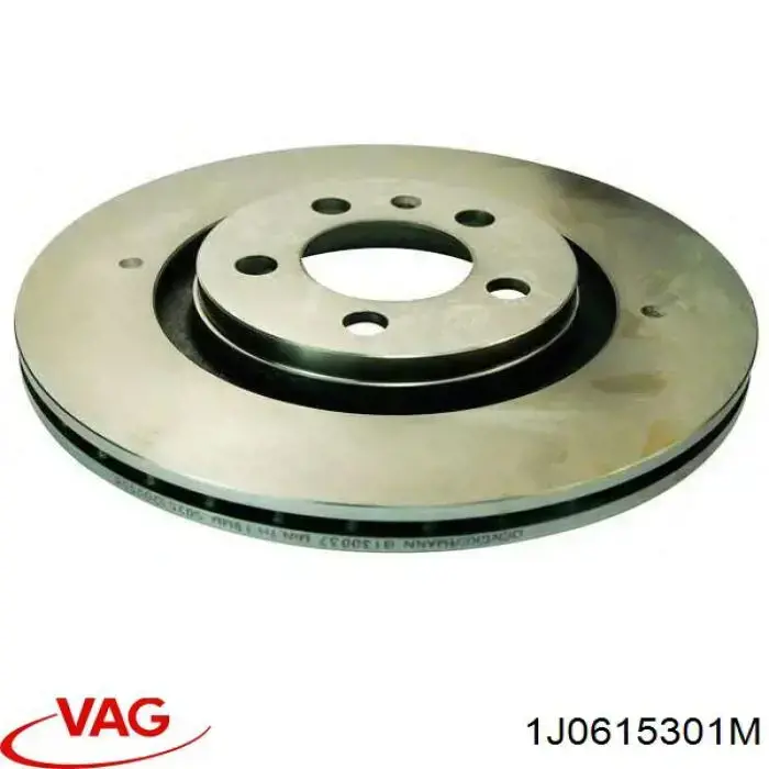 1J0615301M VAG диск тормозной передний