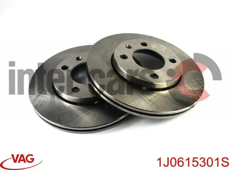 1J0615301S VAG Диск тормозной передний