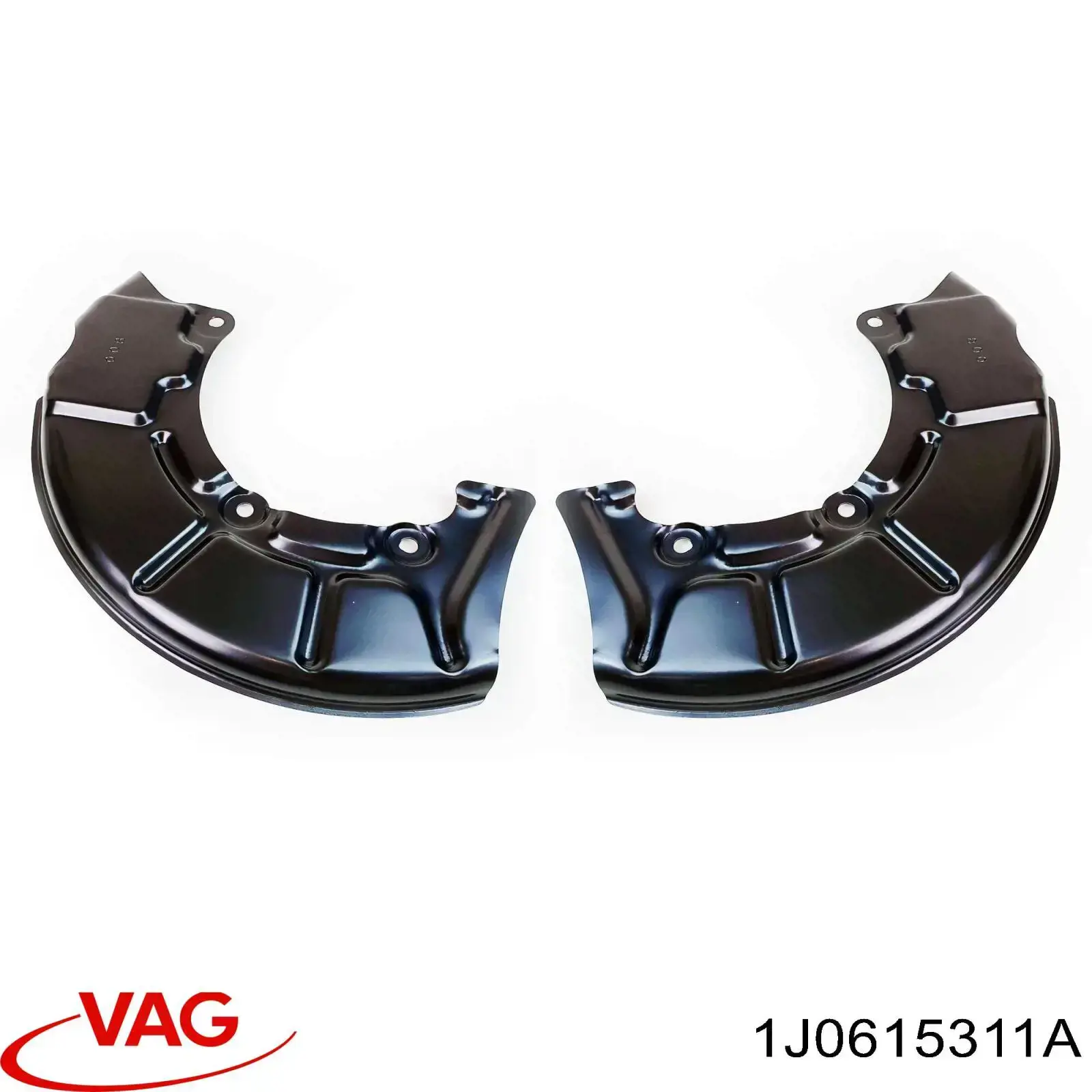 Кожух тормозного диска переднего левого VAG 1J0615311A