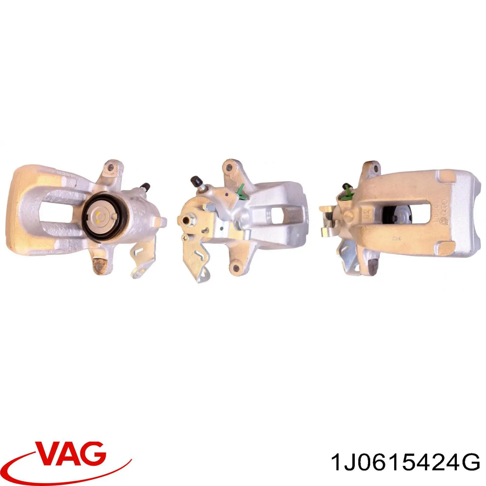Купить 1J0615424G VAG Суппорт задний правый