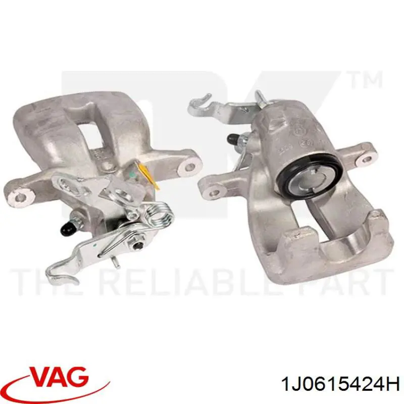 Тормозной суппорт правый задний VAG 1J0615424H цена, от 28.25 USD