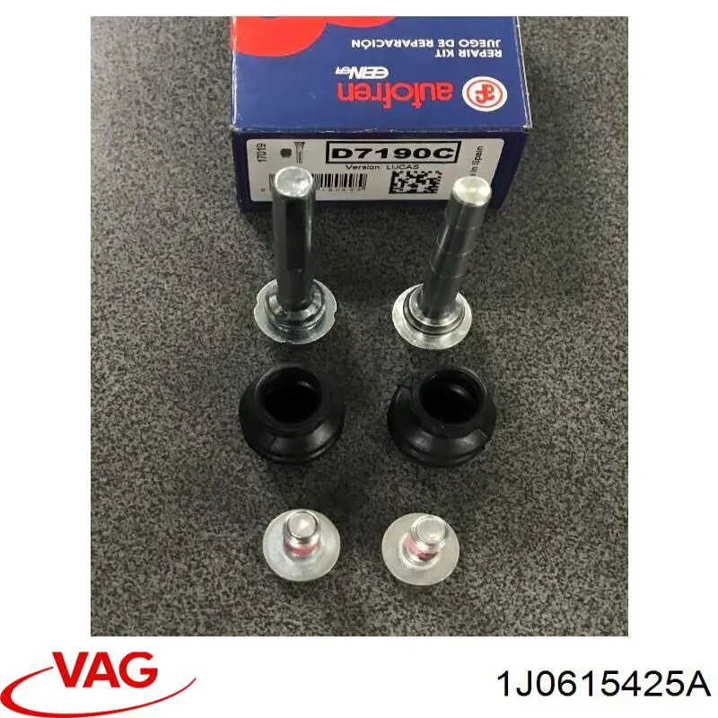 Купить 1J0615425A VAG Скоба заднего суппорта