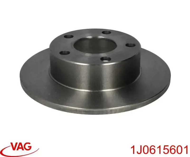 1J0615601 VAG диск тормозной задний