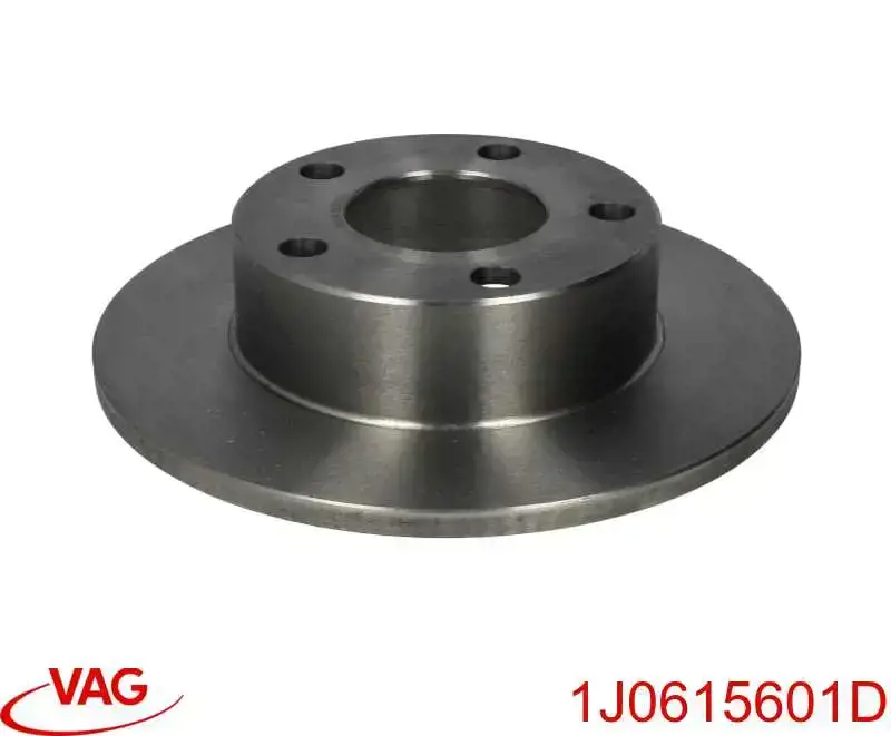 Купить 1J0615601D VAG Диск тормозной задний