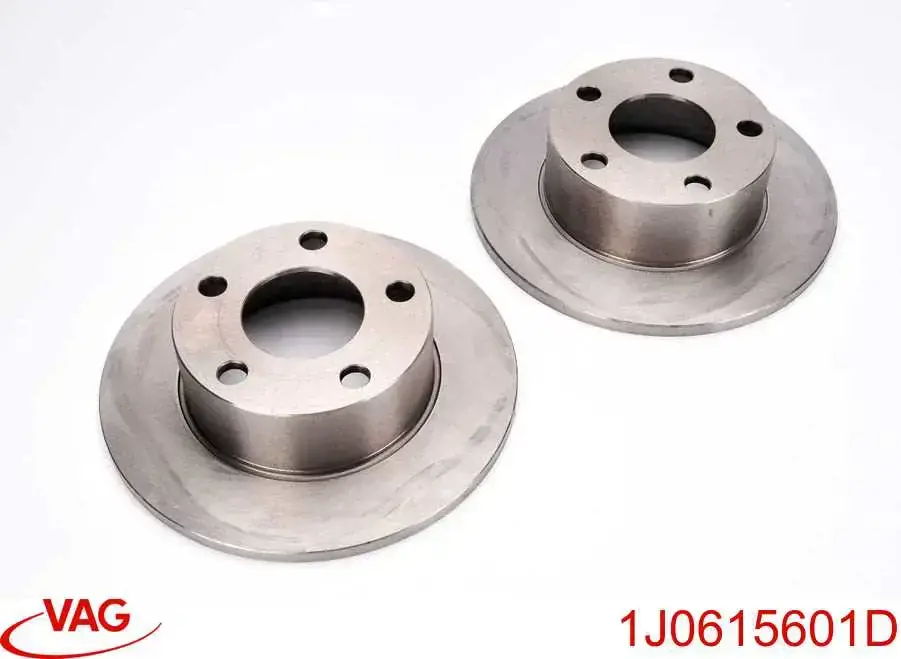 Купить 1J0615601D VAG Диск тормозной задний